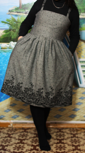 Сарафан Бурда 11/2010, мод 117