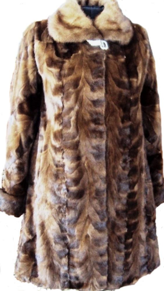 Шубка из норки (лапки).