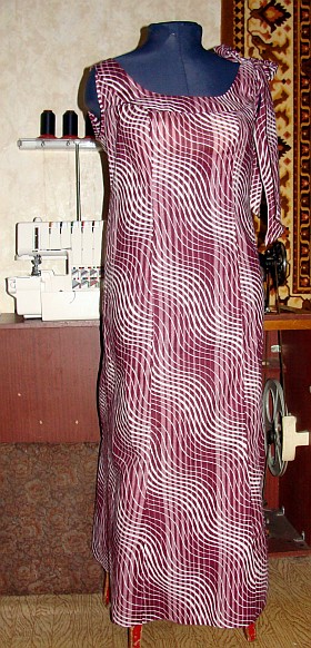 батистовое платье