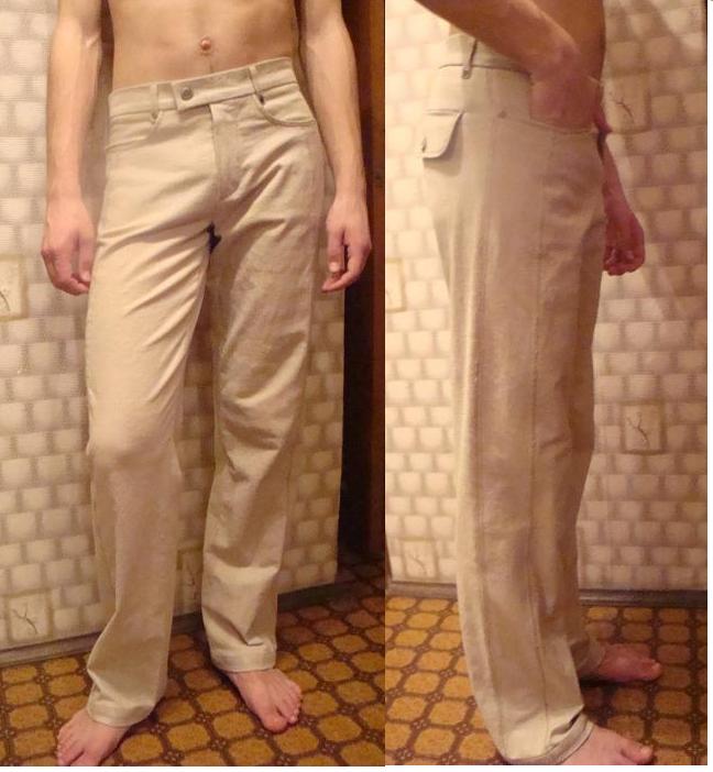 брюки летние для сына от Biryoza, сшитые в рамках майского м