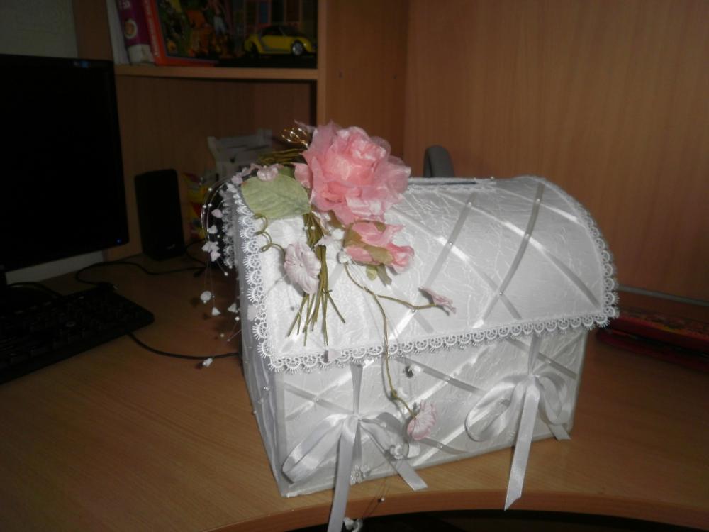 сундучок для денег свадебный 