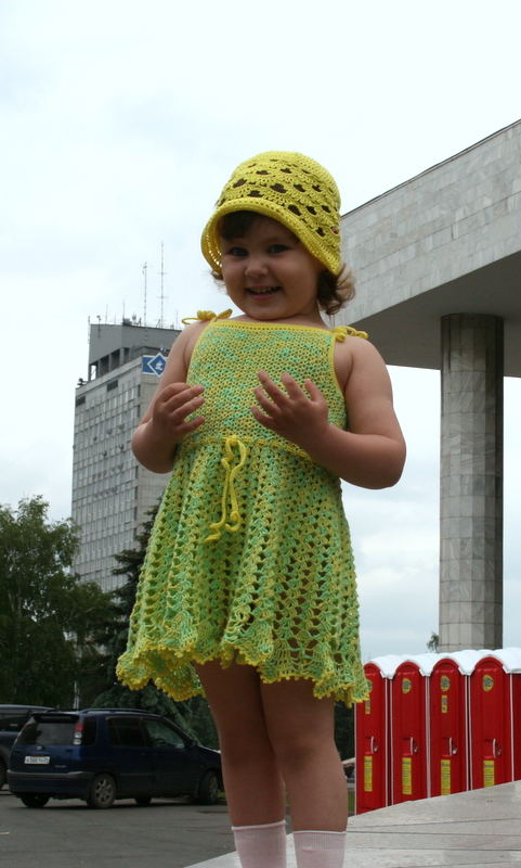 сарафан и шляпка
