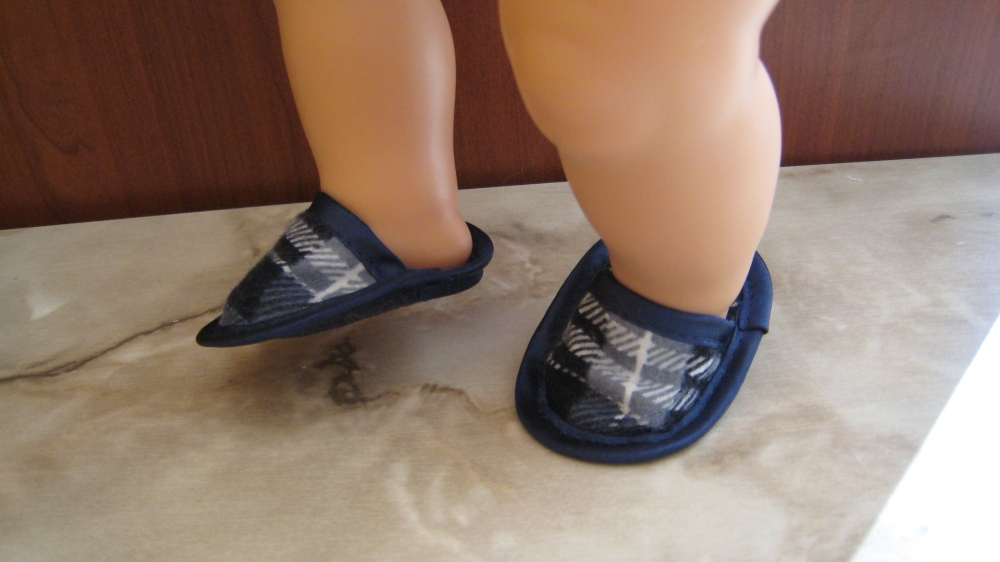 Тапочки для куклы