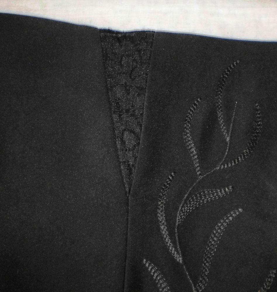 Расширение узких брюк.