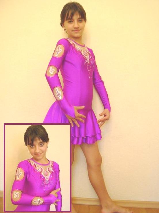 латинка с вышивкой, первые работы.