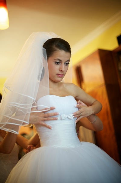 свадебное платье