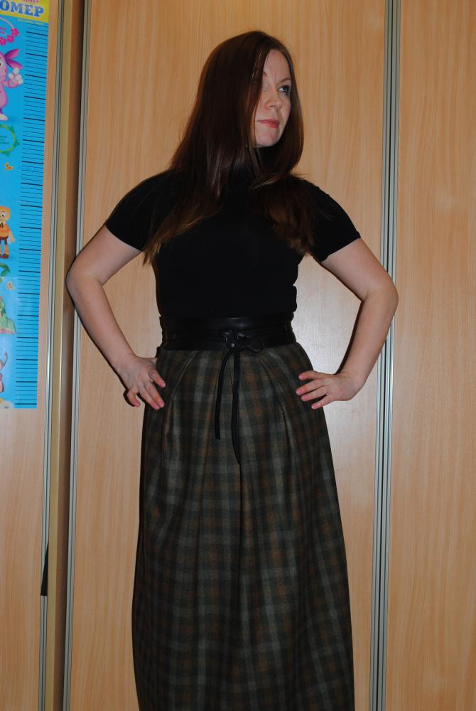 Юбка длинная