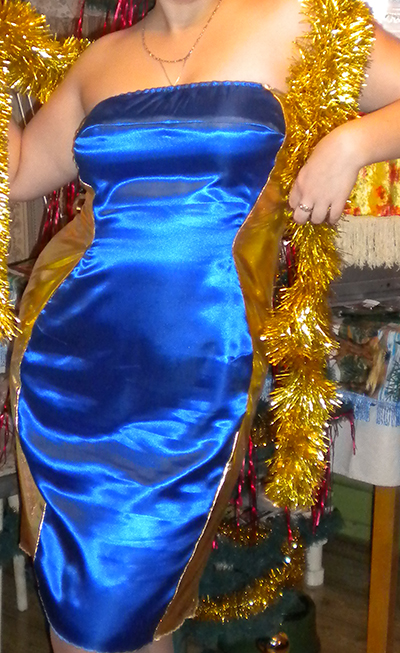 платье для празднования Нового Года