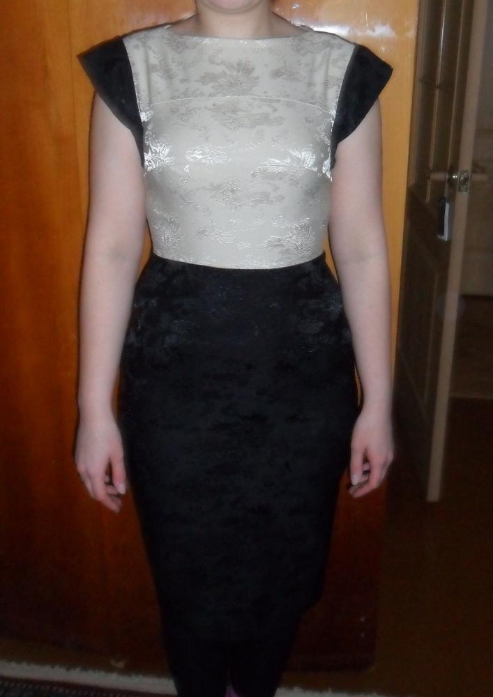 платье из бурды