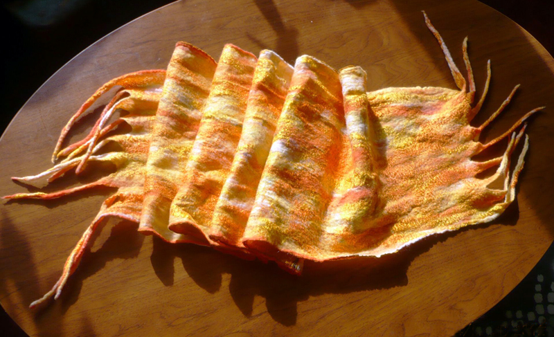 Шарф "Весеннее настроение"