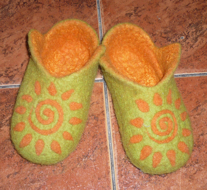 Тапы для дочи "Солнышки"