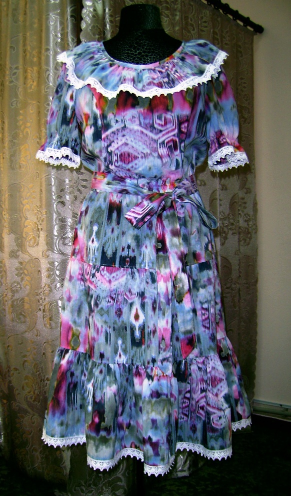 Батистовое платье