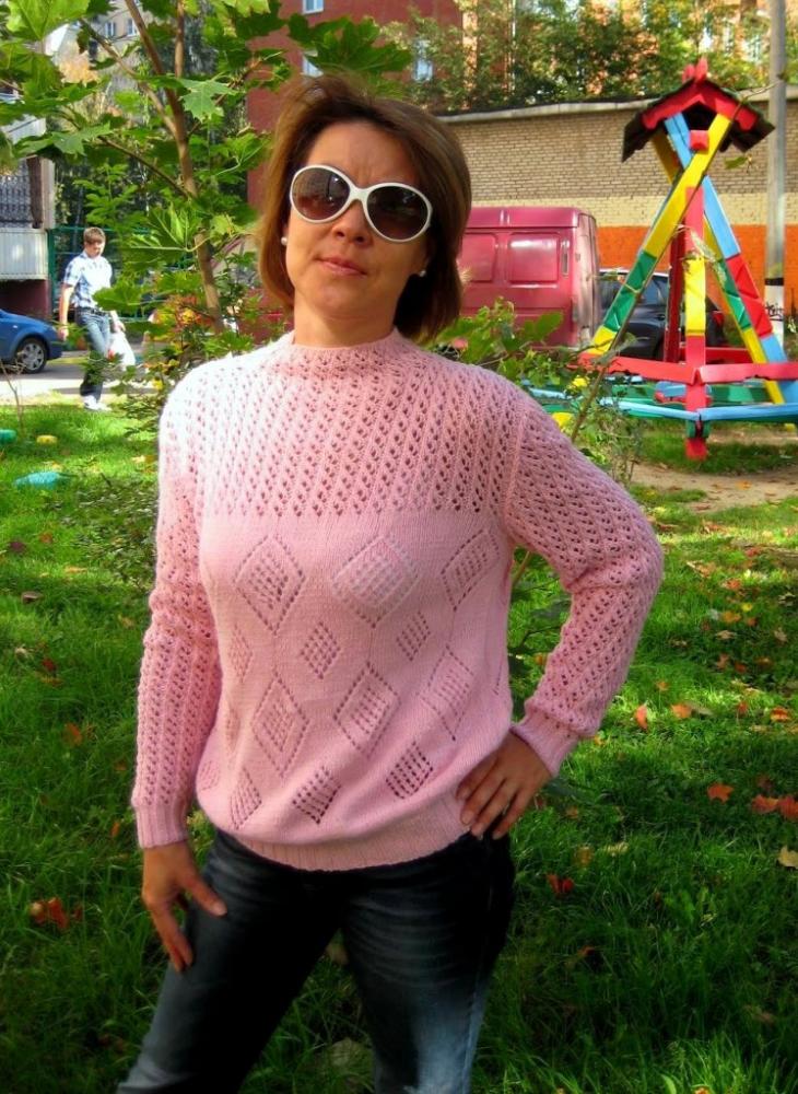 Розовое чудо к осени.