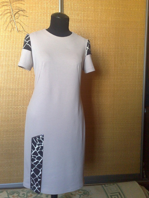 платье из джерси