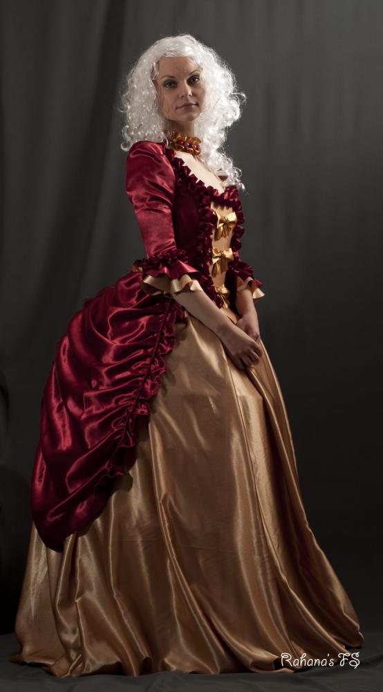 Платье Red & Gold