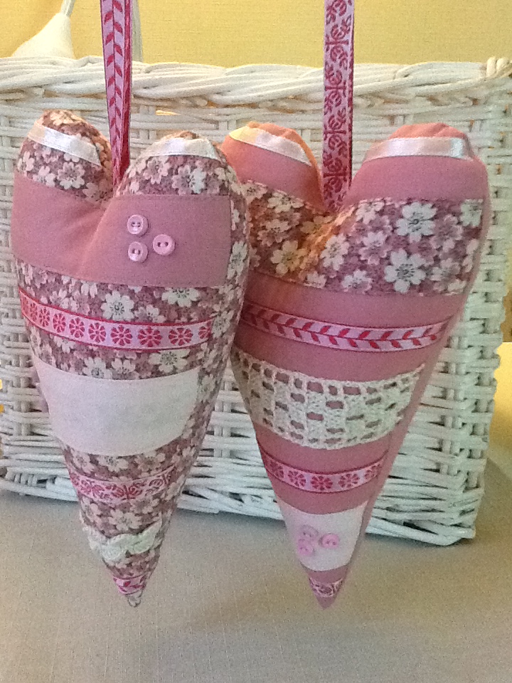 Дуэт сердечек Пудра