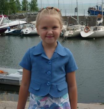 Летний комплект для дочки