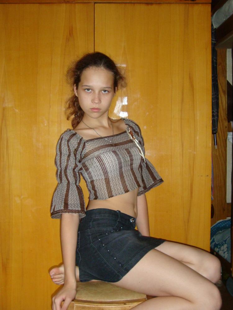я его слепила из того что было...