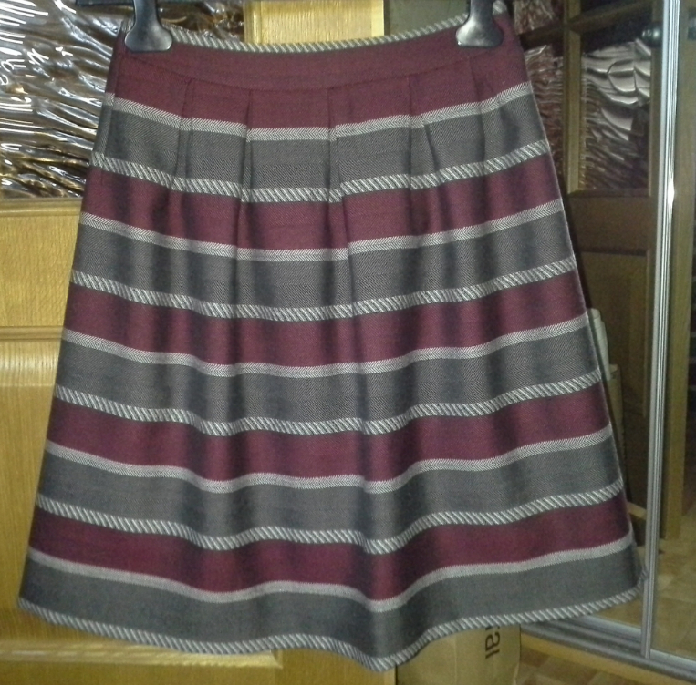 юбка в полоску