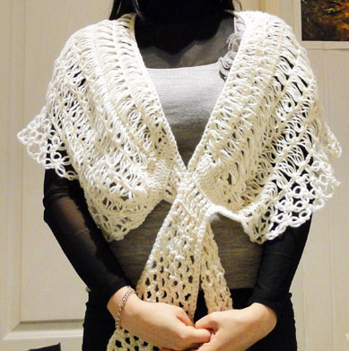 Мантеле "Зимнее утро"