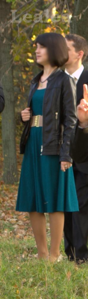 Трикотажное платье.