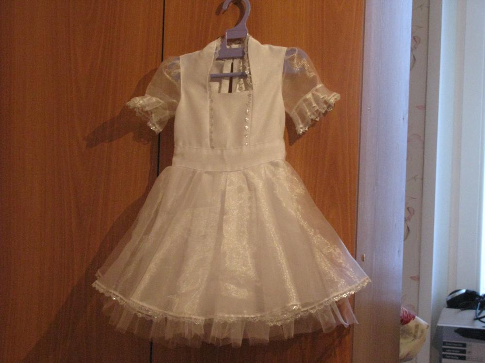 платье снежинки для утренника в д/с