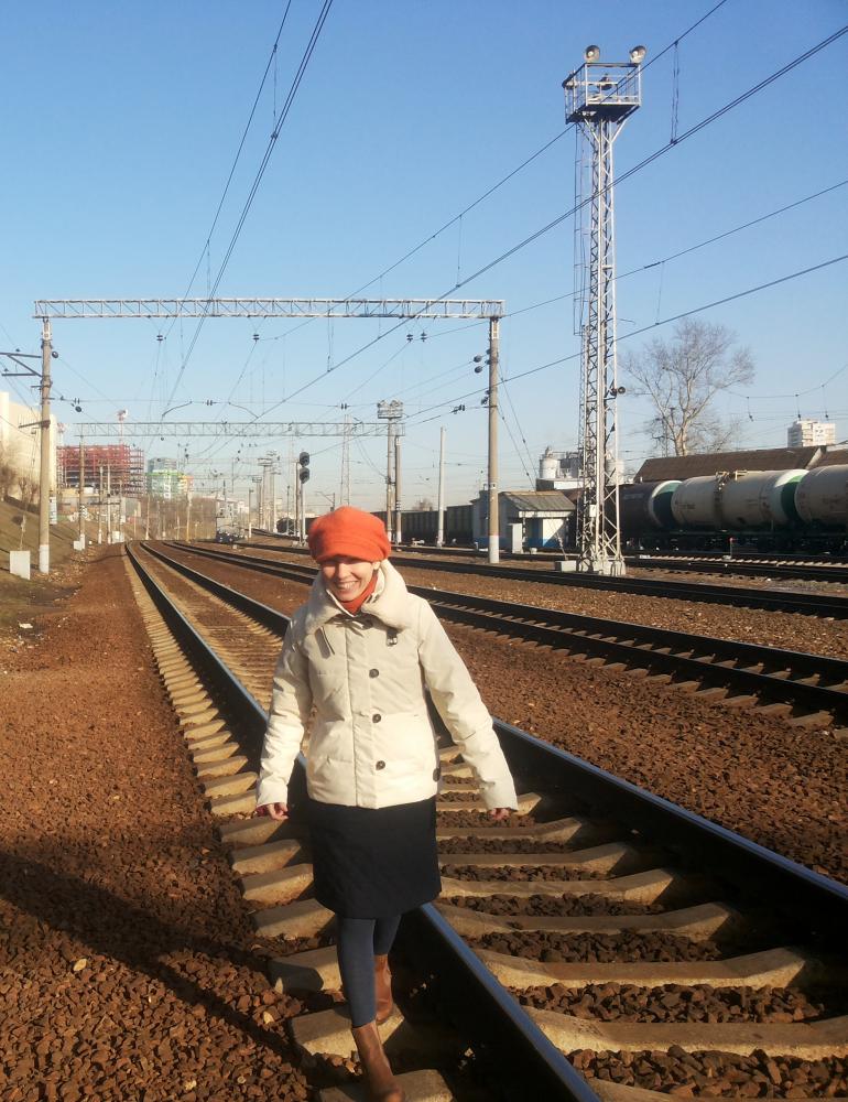 Кепарь и шарф из валяного трикотажа