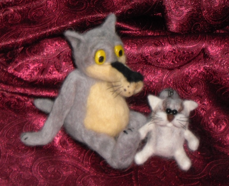 Игрушка из шерсти