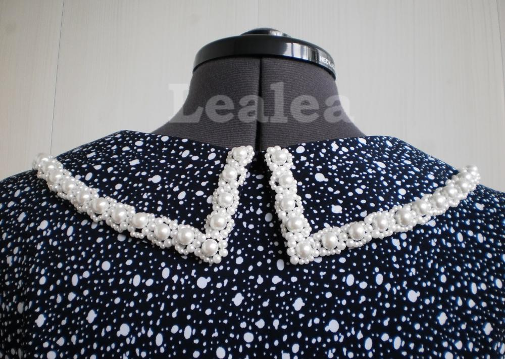 Расклешенное платье из поплина.