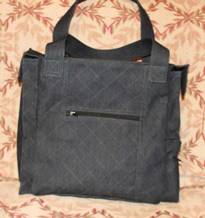 Сумка джинсовая