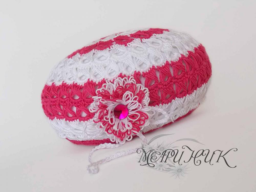 Малинка берет для девочки