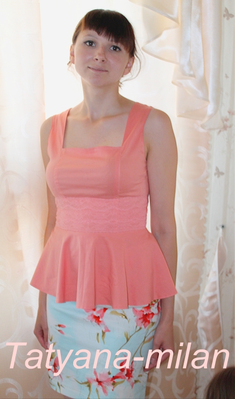 Нежный персик