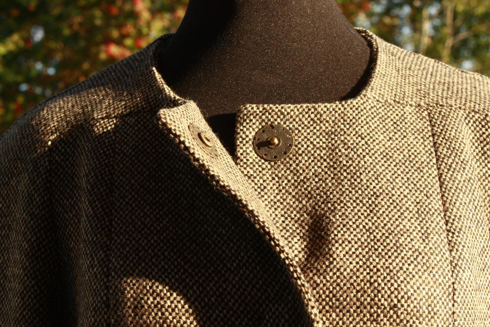 пальто кокон