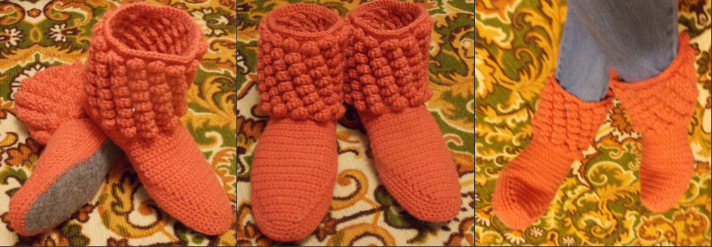 Домашние сапожки для себя