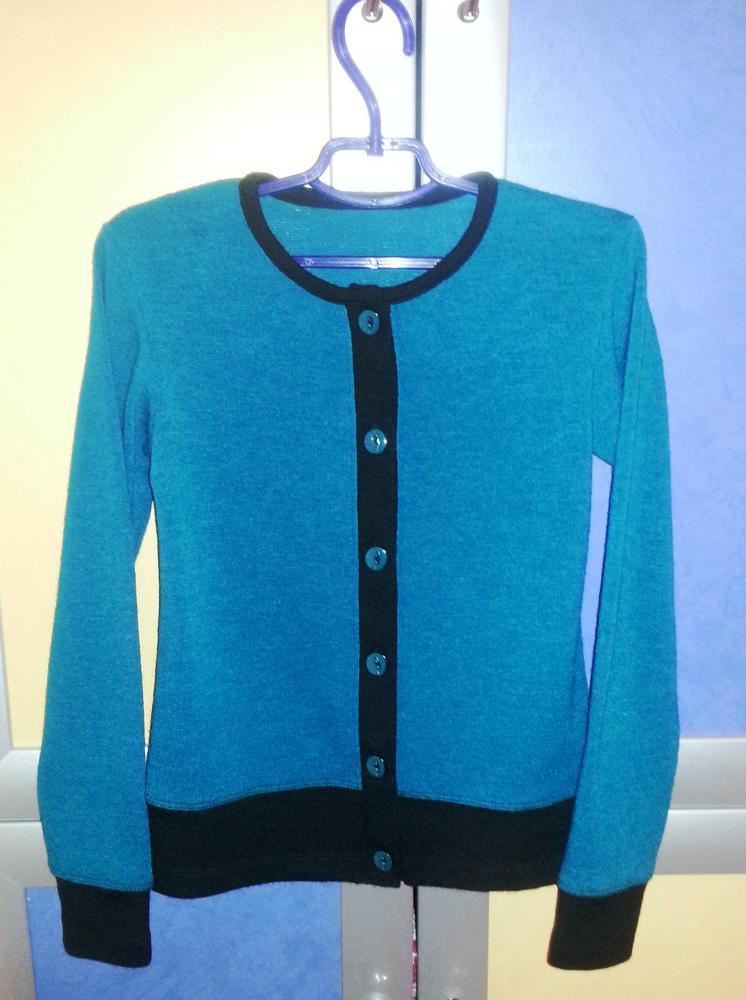 Кофточка школьная из трикотажа "ангора"