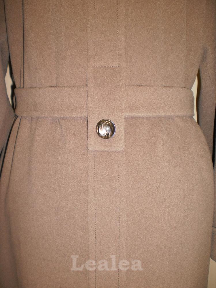 Кашемировое демисезонное пальто.