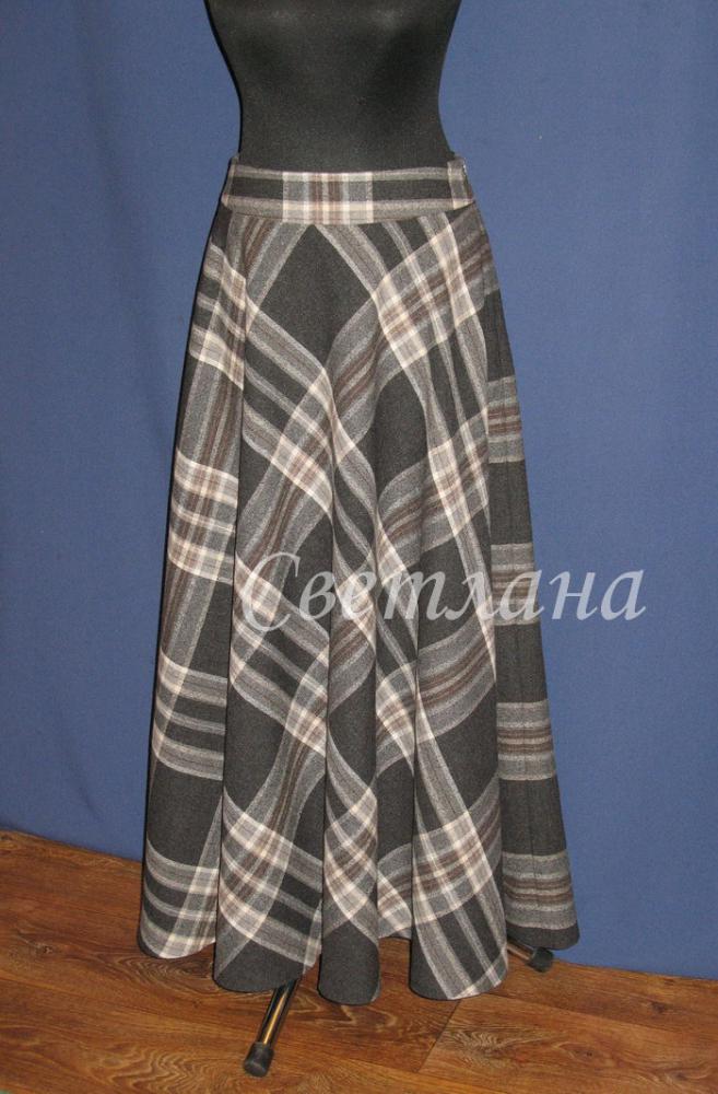 Юбка в клетку :) 