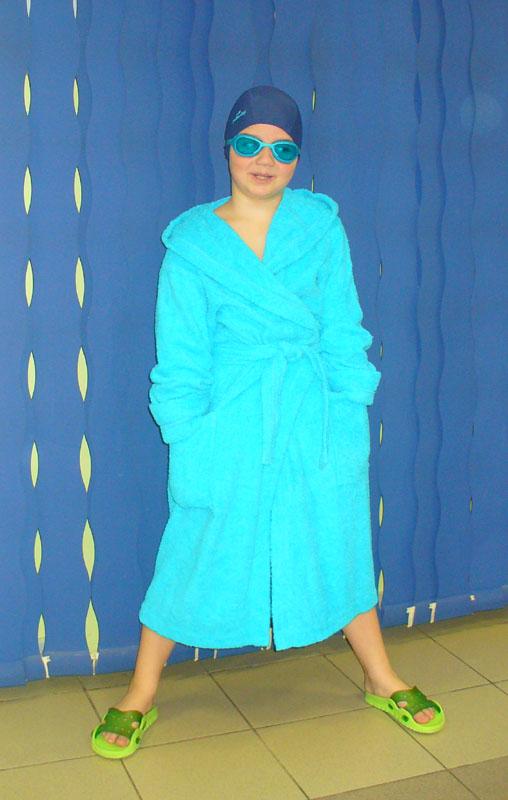 Халат для бассейна