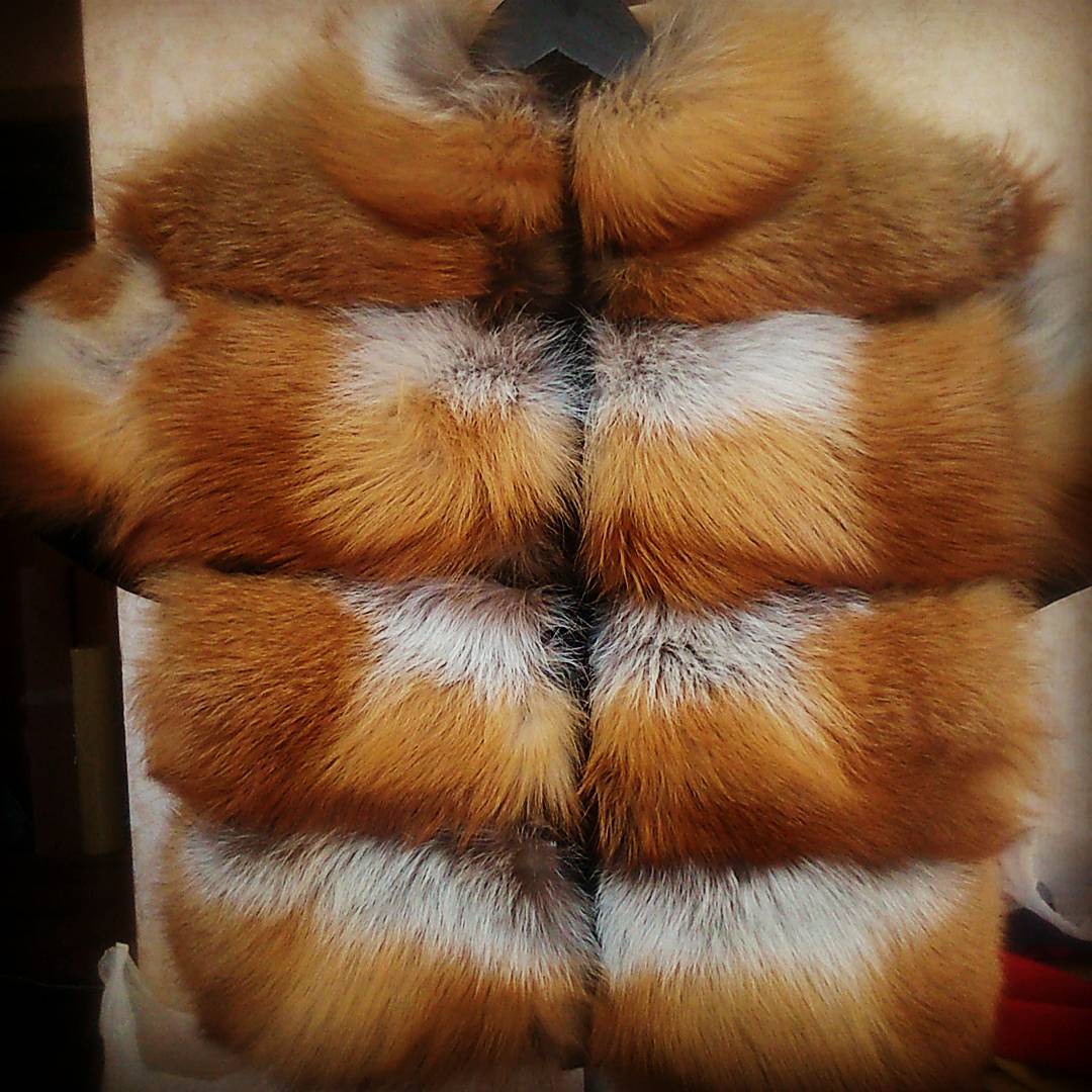 Куртка из лисы