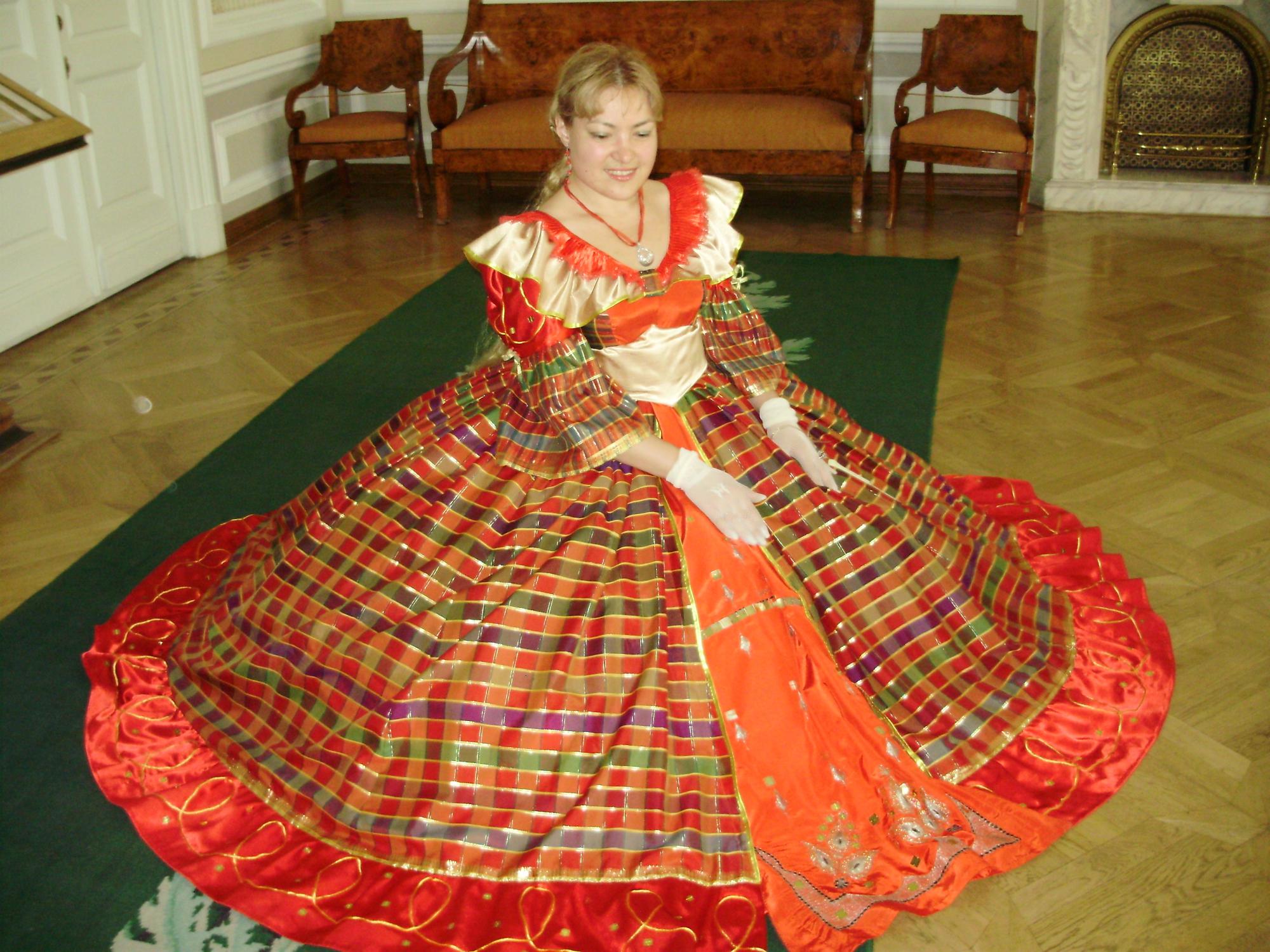 Платье для пикника 1857-58гг.