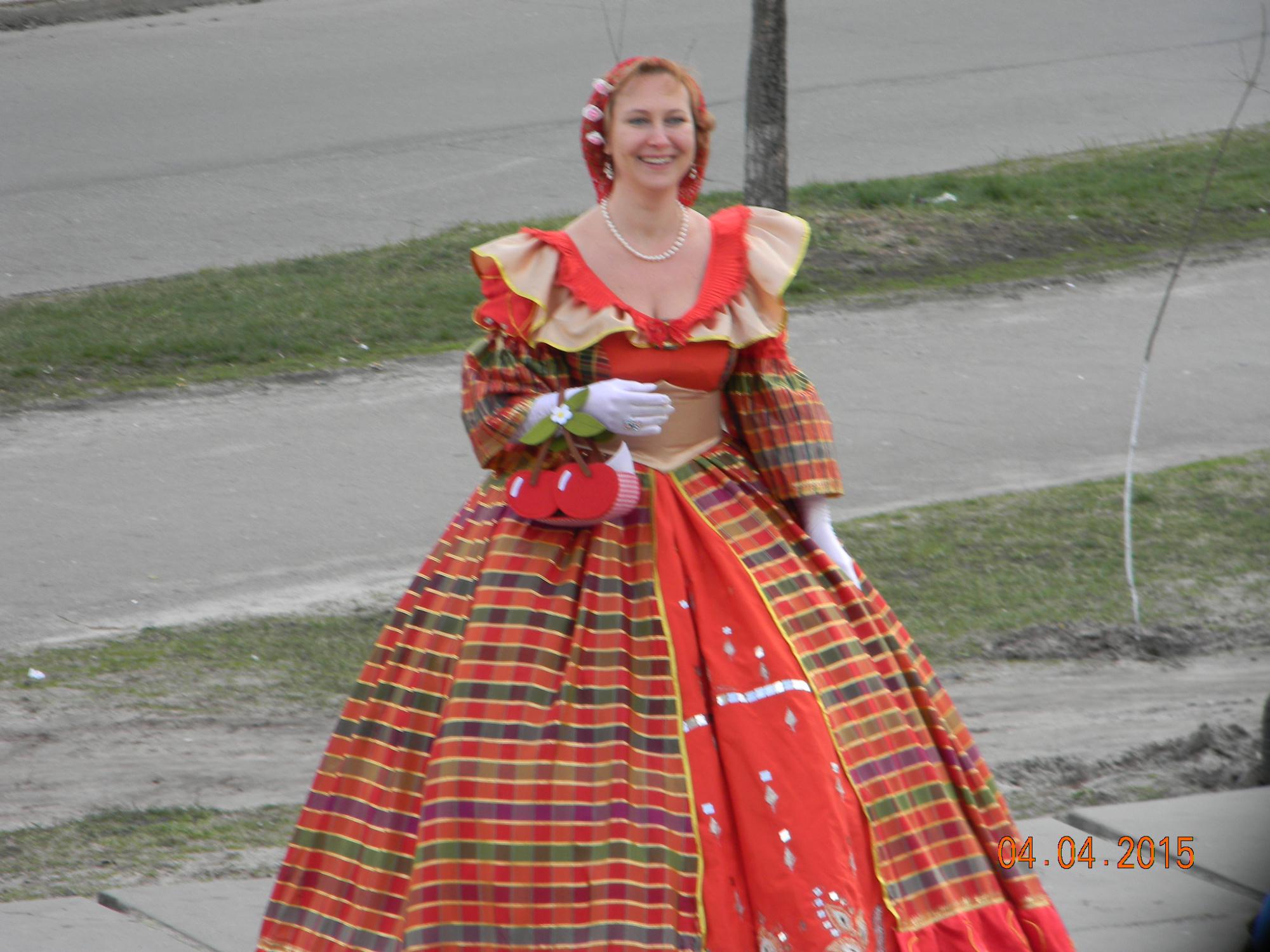 Платье для пикника 1857-58гг