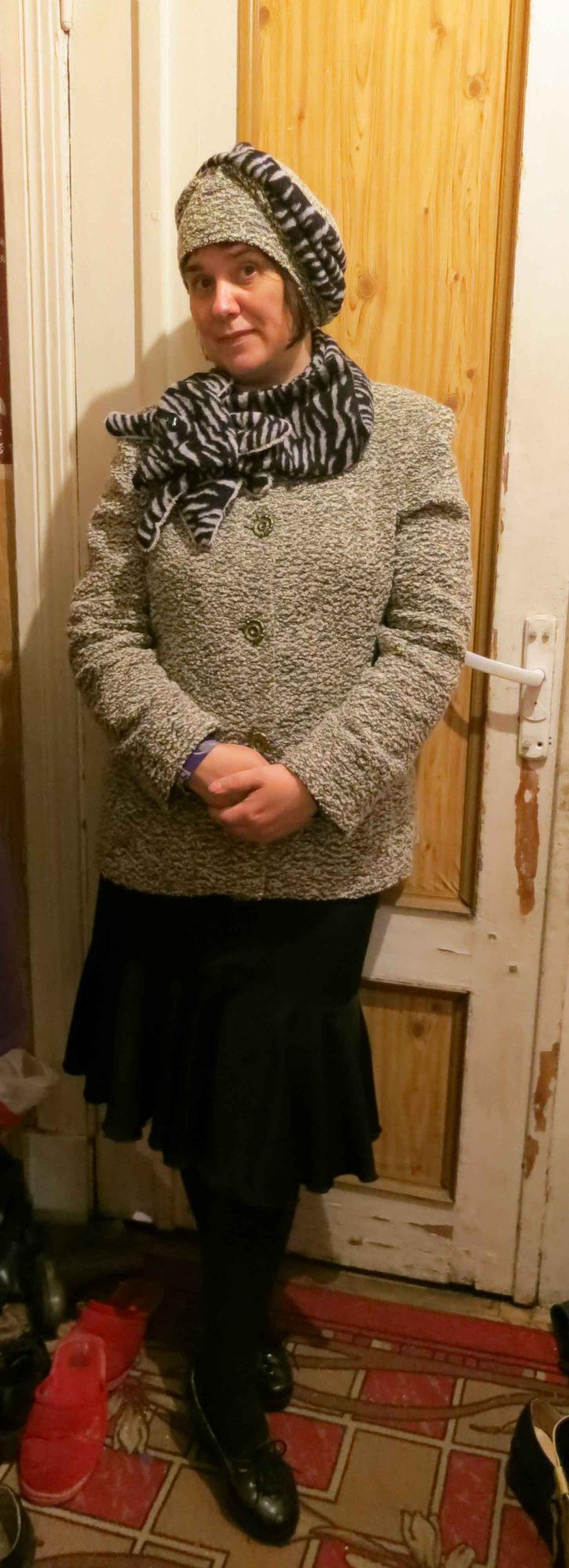 Жакет и шапочка.