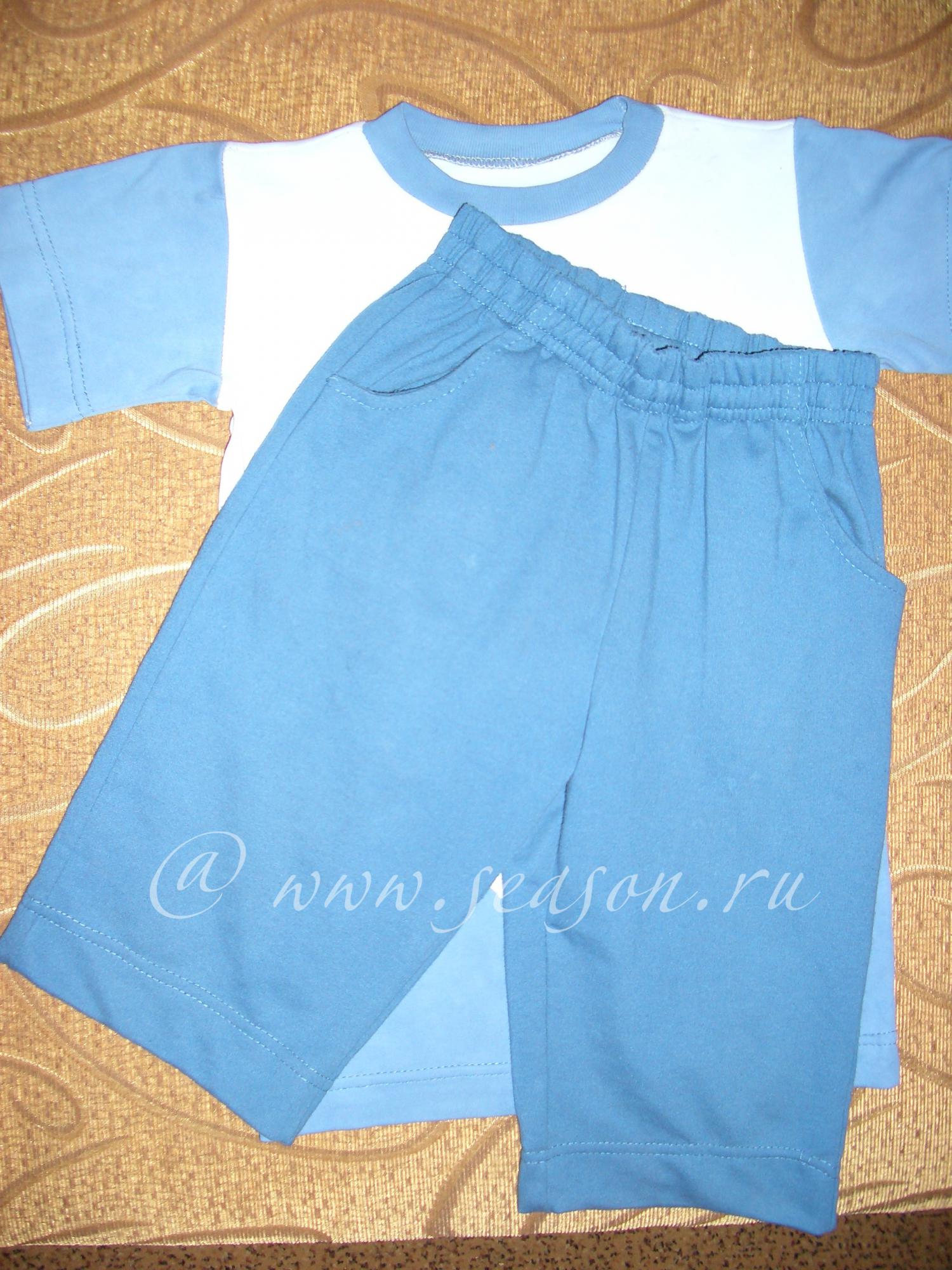 Футболка и шорты для сына