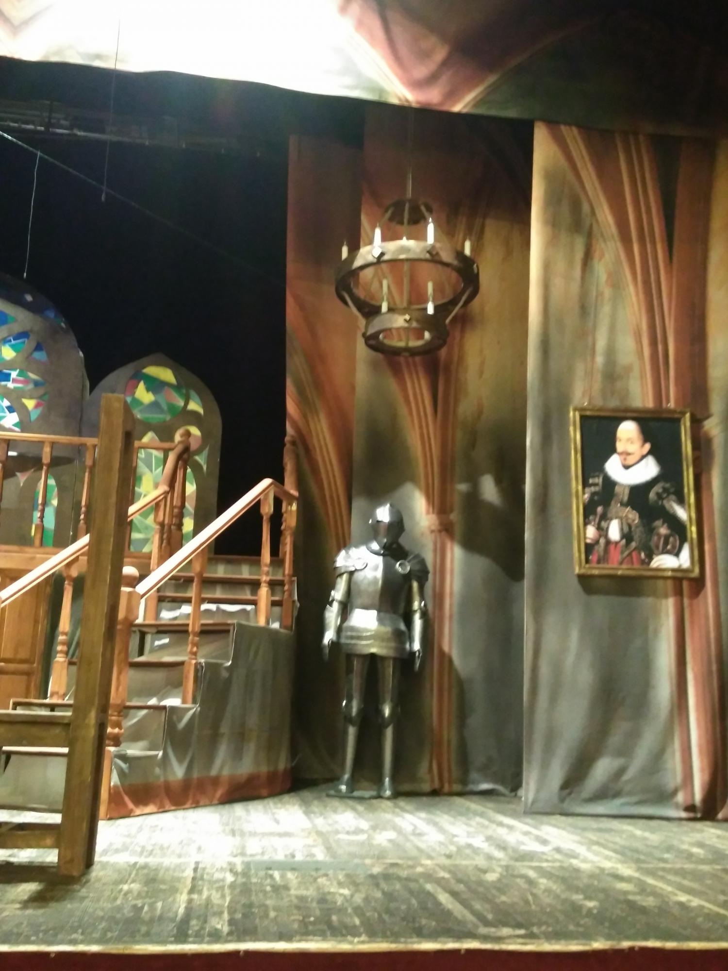 Рыцарь в интерьере