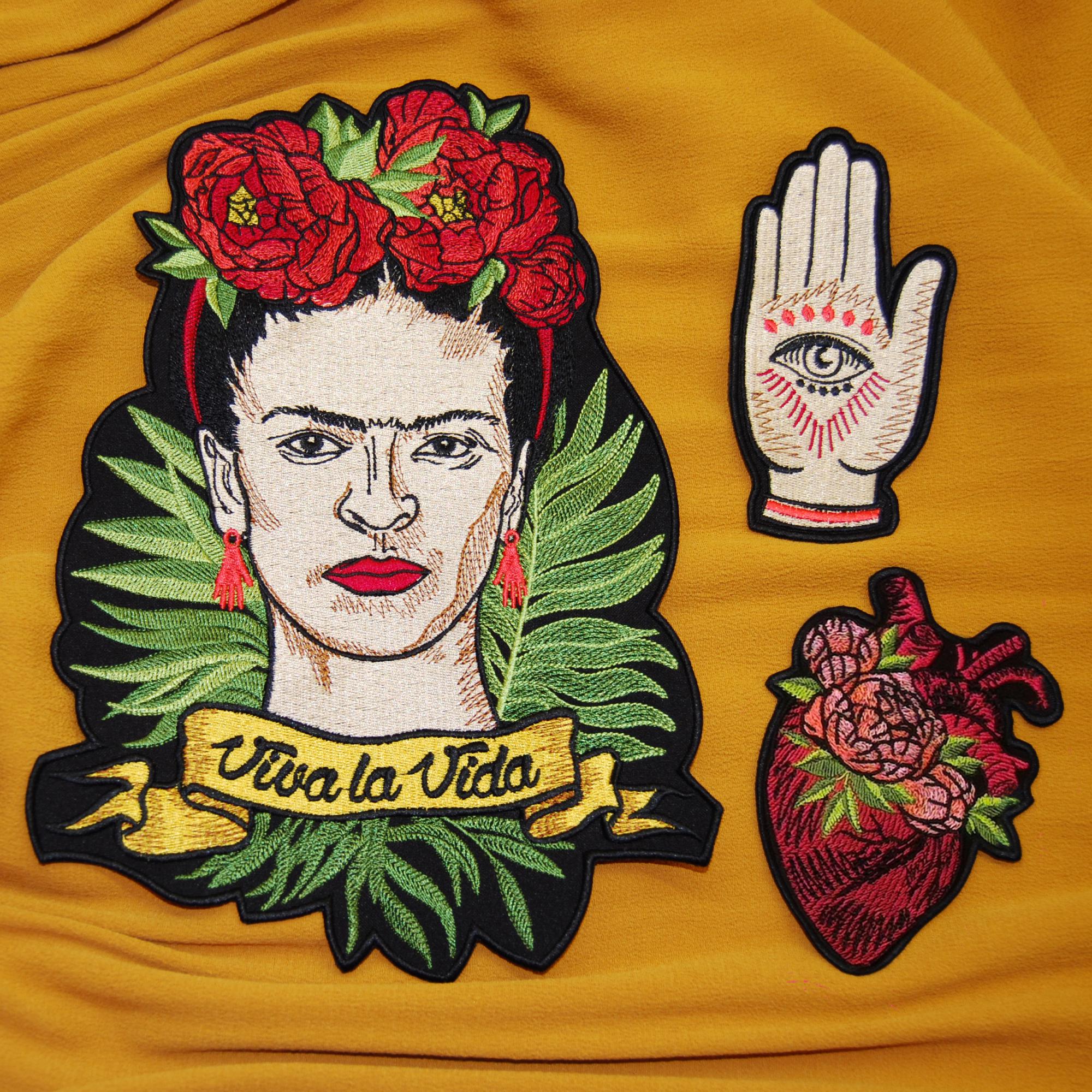 Набор нашивок на одежду Фрида Кало