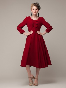 red_long_sleeve_chiffon_midi_dress_with_bowknot_4341_2.jpg