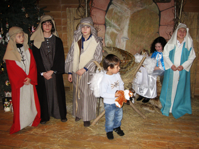 Рождественский вертеп Волхвы и Святое Семейство, 9 фигурок, 5-11 см (Koopman)