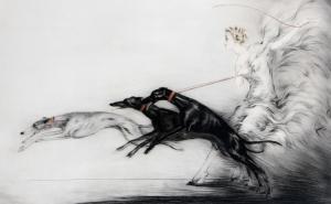 181539__pattern_retro_girl_elegance_dress_shoes_a_pack_of_dogs_greyhounds_running_p.jpg