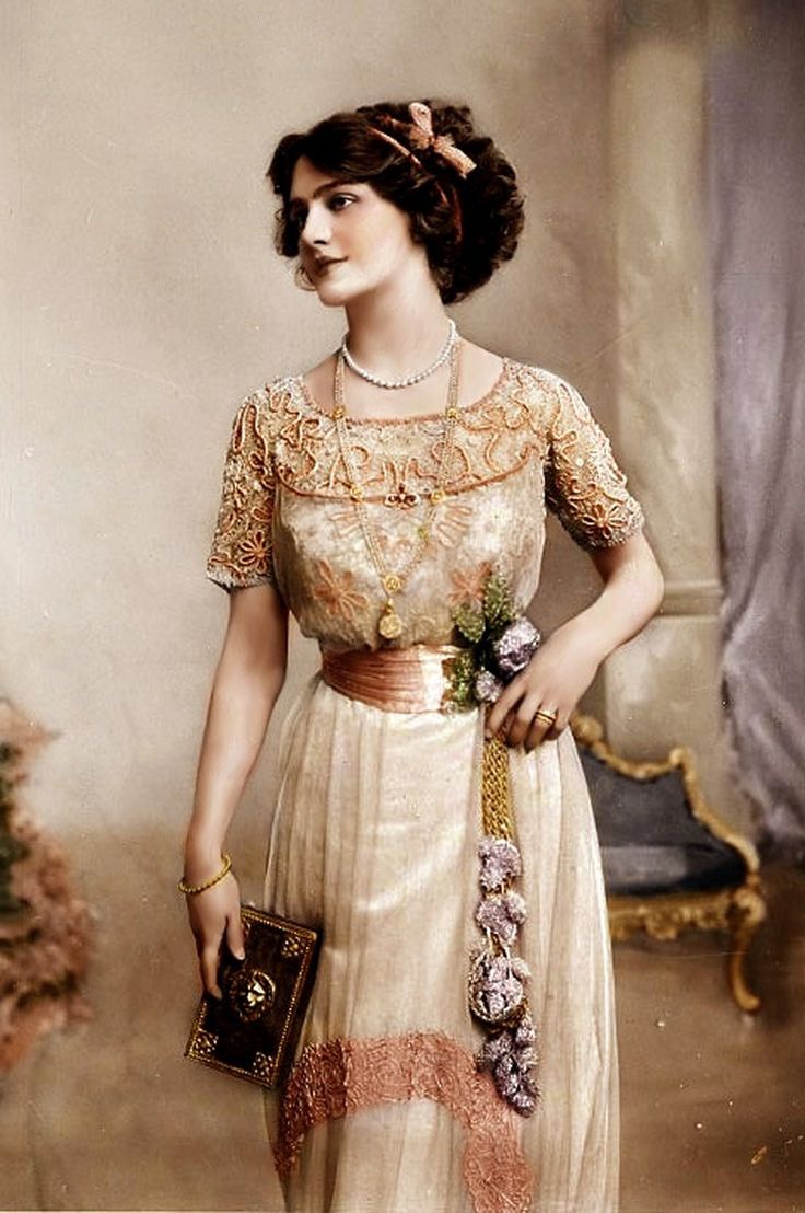 Эдвардианская эпоха (1901—1910) мода