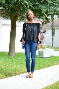 Miami_fashion_blogger_black_fashion_blogger_summer_outfit_ideas_off_the_shoulder_top_paige_jeans_1.JPG